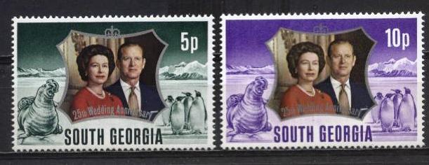 Южная Джорджия  43/44 MNH