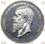 Шаумбург Липпе. 3 марки 1911 года А. В память князя Георга. В слабе ННР PF 63 (PROOF).