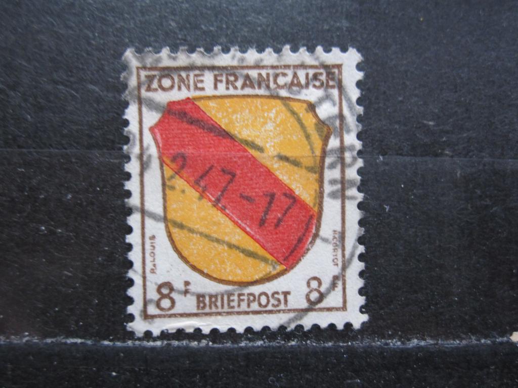 Германия Окупационная зона Франции "Герб Бадена"