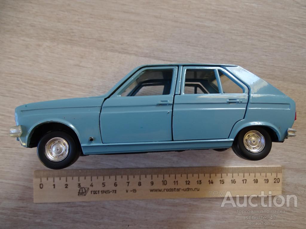 МОДЕЛЬ PEUGEOT МЕТАЛЛ 1:25 СДЕЛАНО В СССР