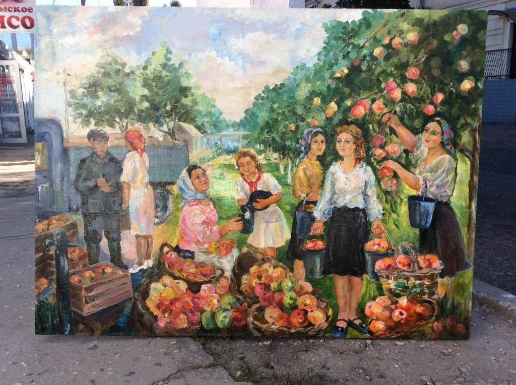 Картина соцреализм авито