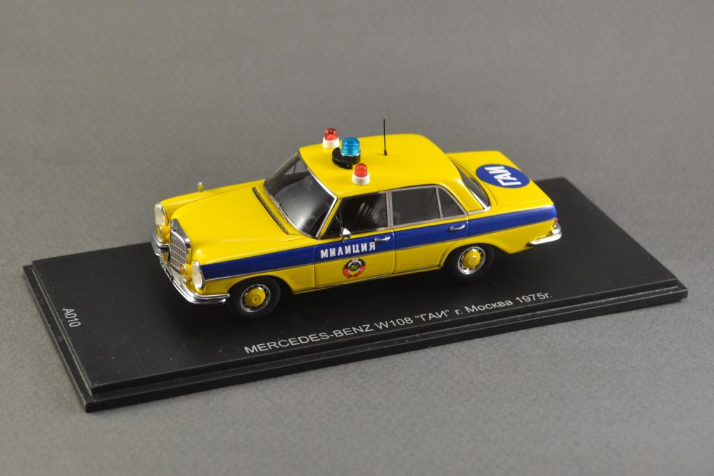 Mercedes-Benz W108 Милиция Москва