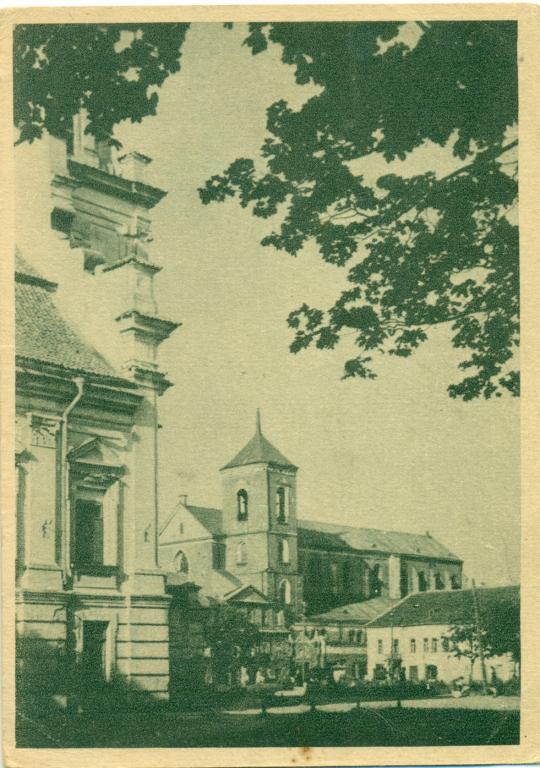 Каунас .На площади Ретуше 1948 год