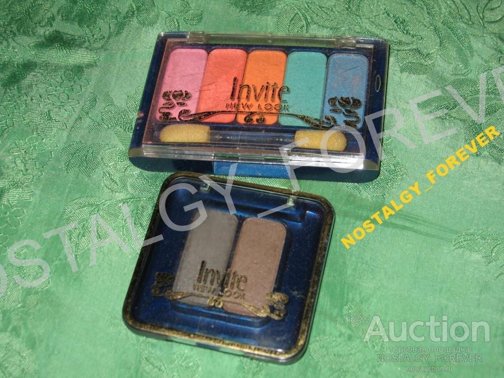 Тени Invite винтаж Польша новые 2шт