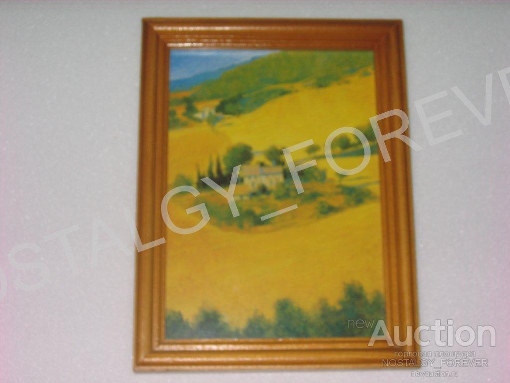 Картина в раме пейзаж
