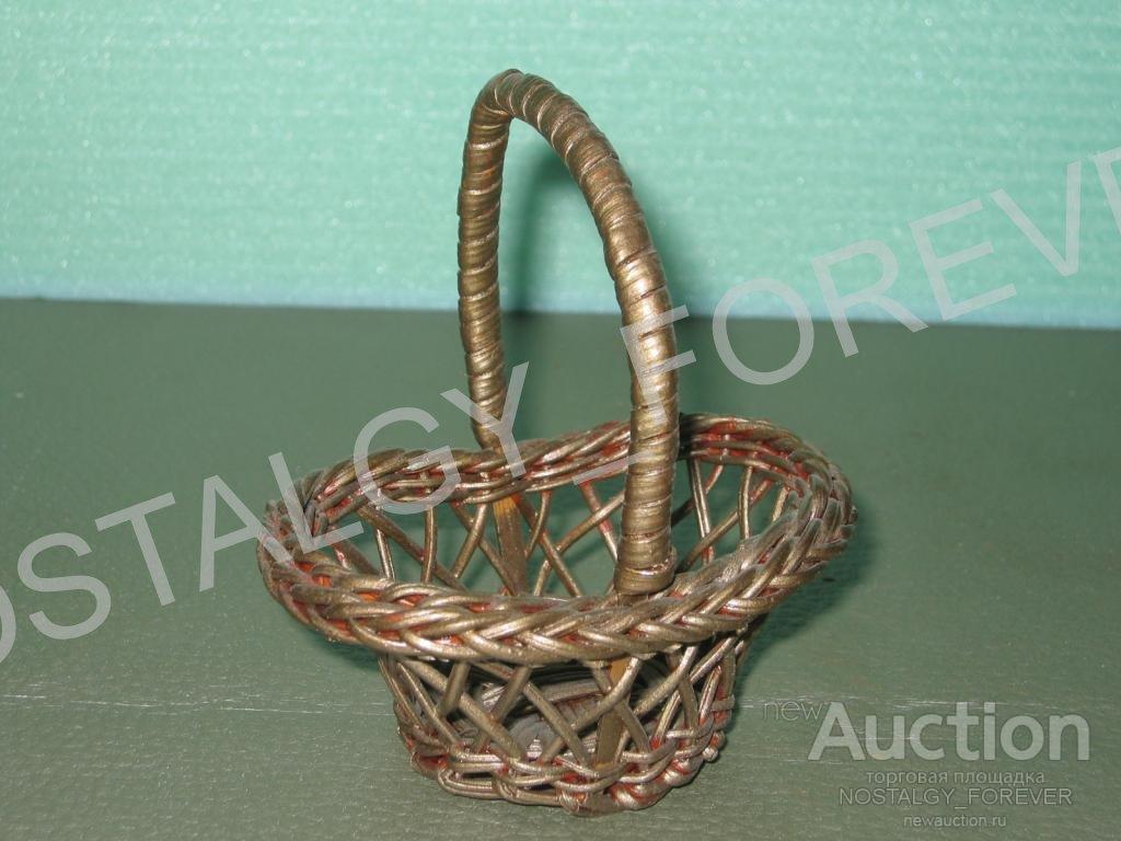 МИНИ КОРЗИНКА КОРЗИНА МАЛЕНЬКАЯ