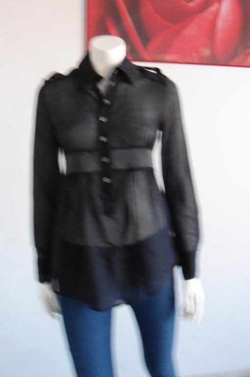 PATRIZIA PEPE  РУБАШКА БЛУЗОН ТУНИКА  р 44