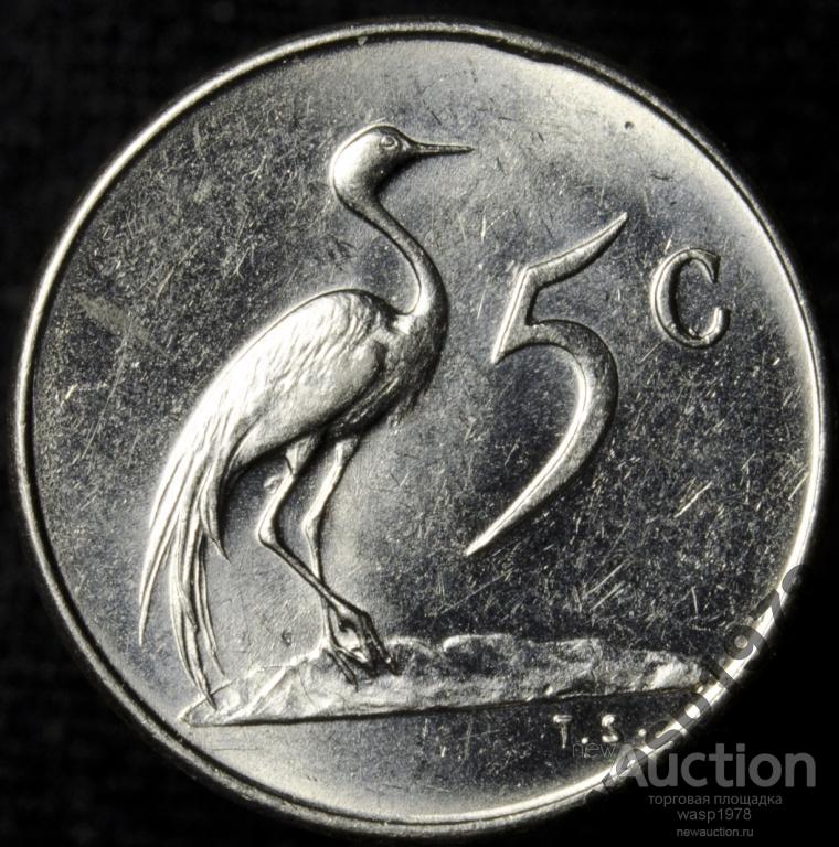ЮАР 5 центов 1965 a0211 Suid Afrika