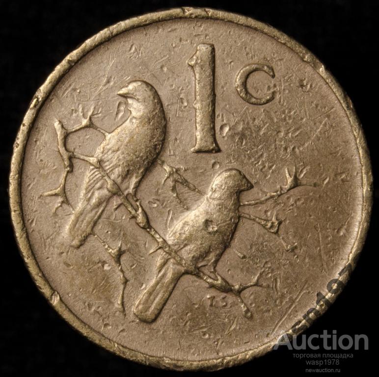 ЮАР 1 цент 1966 a0198 Suid Afrika