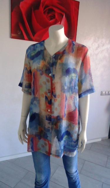 Яркий Блузон Туника р 46-48