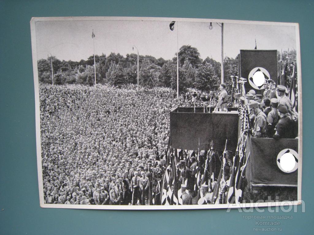 Открытка альбом Deutschland erwacht - Германия пробуждается фото 12х17см 3 Третий рейх Штурмовики СА