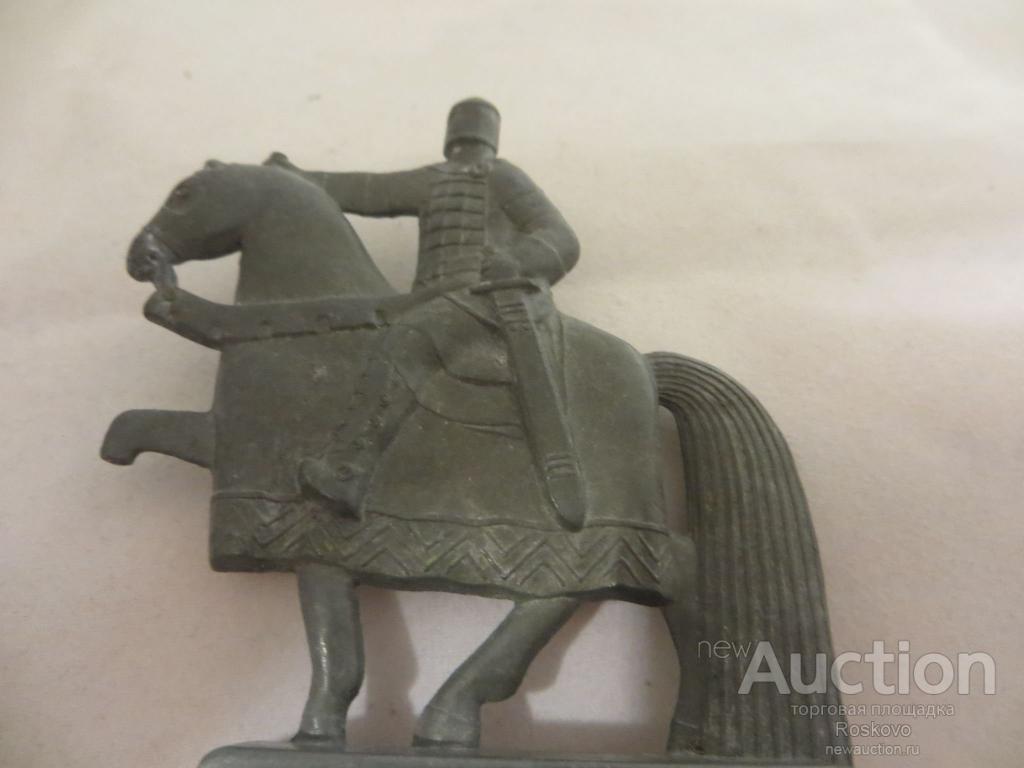 Солдатик СССР оловянный - Ледовое побоище  дефект3