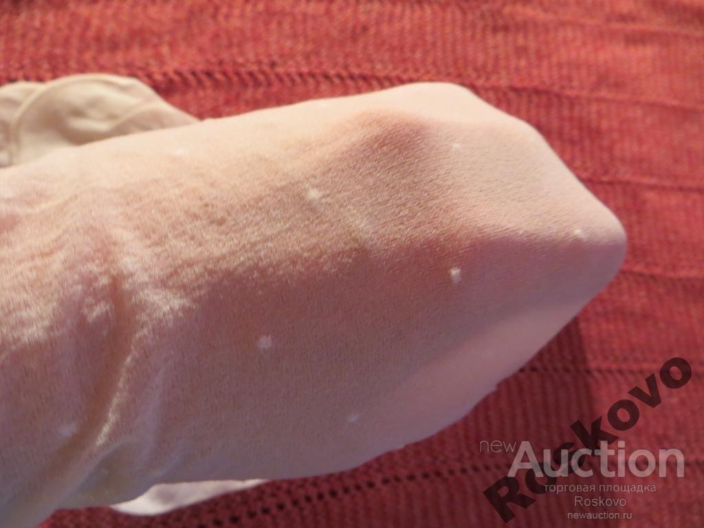 колготки белые в горошек СССР 23р