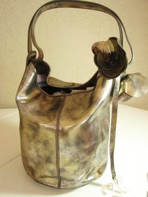 ROBERTO CAVALLI Сумка  цвет платины змея ОРИГИНАЛ!