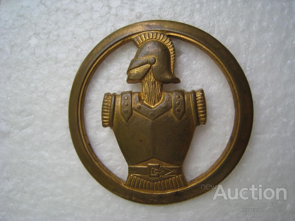 Франция знак / кокарда на армейский берет Инженерные войска / значок