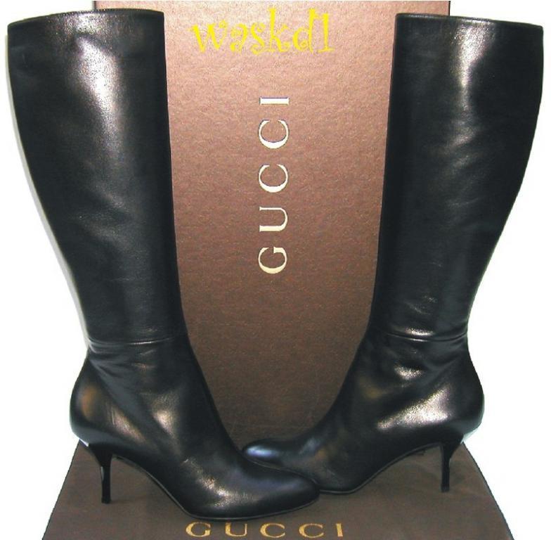 САПОГИ GUCCI ЭЛЕГАНТНЫЕ р 36 ОРИГИНАЛ