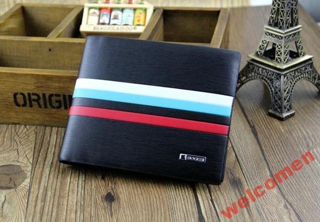 КОШЕЛЁК ПОРТМОНЕ New Stylish Men&#039;s Leather Bifold