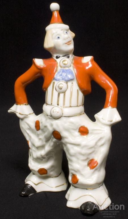 Статуэтка Клоун, ЛЗФИ, ГиКи, 1950-е года