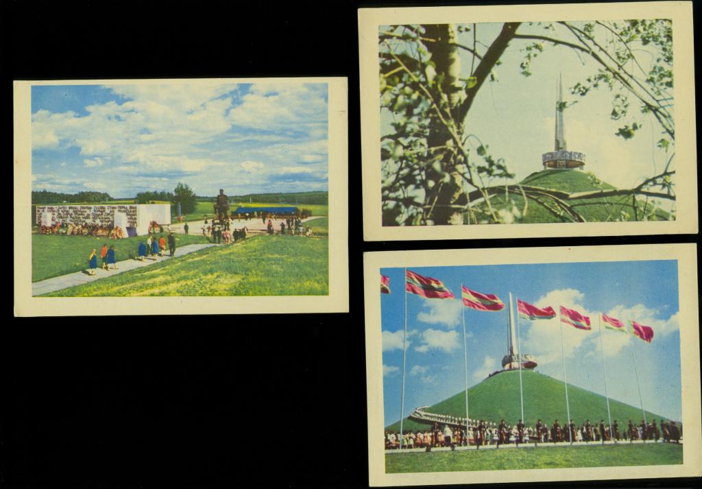 1969  Белоруссия Минск Курган Славы 5 открыток