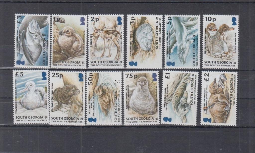 Южная Георгия 2004 птицы  MNH