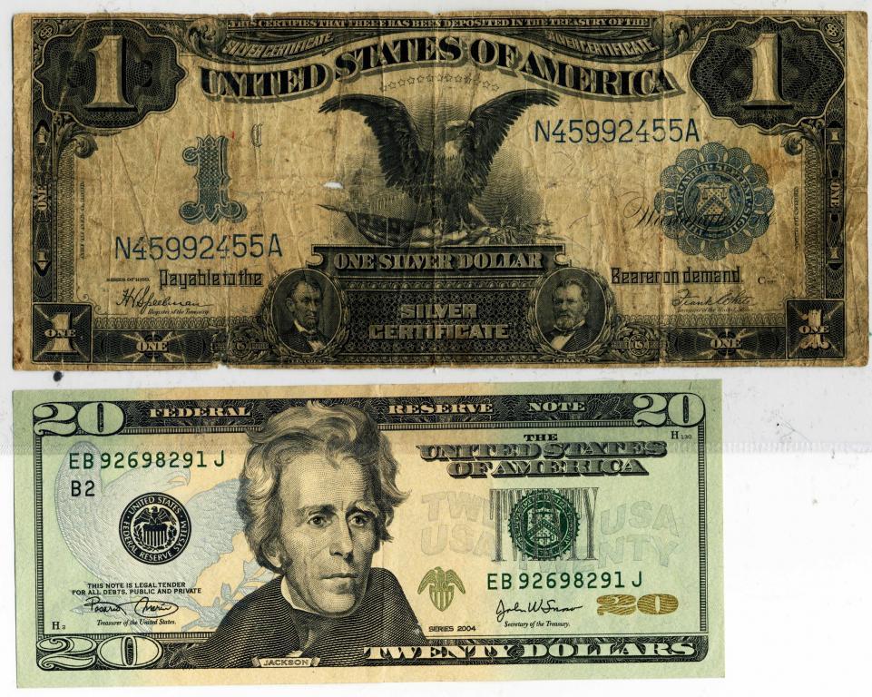 Бумажный доллар цена. Долларовые банкноты 1899 года. Первый бумажный доллар. 1 Доллар 1899 год США. Бумажный доллар 1899 года.