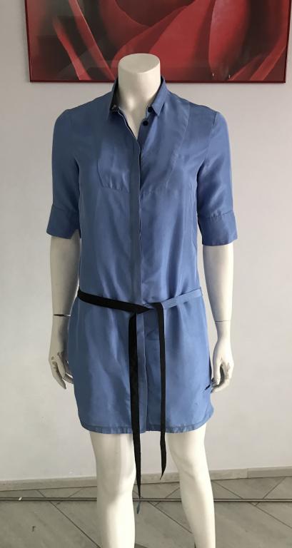 CoSTUME National  шелковое платье   рубашечный крой   , р 42-44