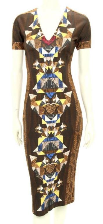 CAVALLI платье  46 48 Оригинал Оригинальный принт