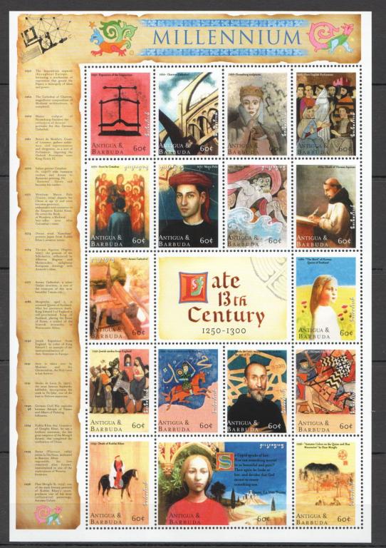 Антигуа,2000**Всемирная история:!3 век