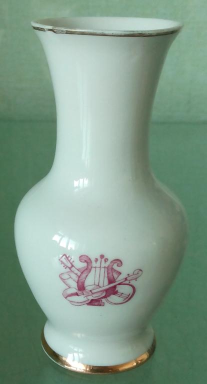 Ваза. Вазочка Музыкальные Инструменты. 1957г.