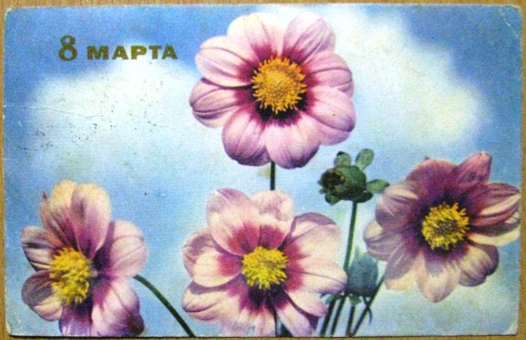 К15-034 ОТКРЫТКА СССР П/П, 8 МАРТА 1967 ИГНАТОВИЧ