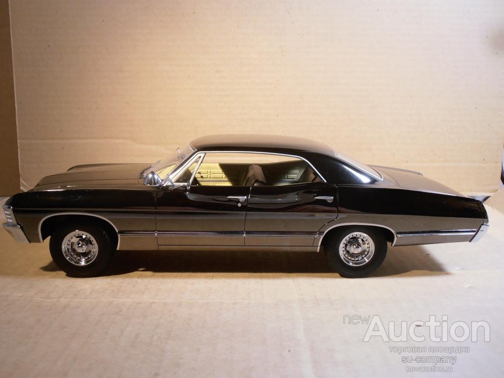 Chevrolet Impala Sport Sedan 1967 Black Chrome -т.сериал=Сверхъестественное=1:18  GreenLight 19024 — покупайте на Auction.ru по выгодной цене. Лот из  Санкт-Петербург, Санкт-Петербург. Продавец su-company. Лот 84055058271411