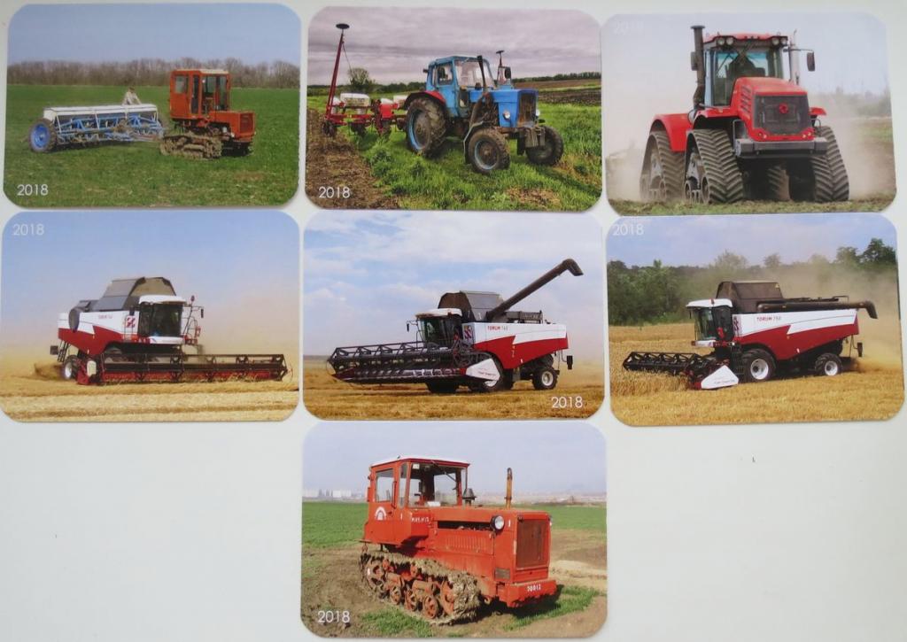 Сельхозтехника -2018 Набор 7 календарей.