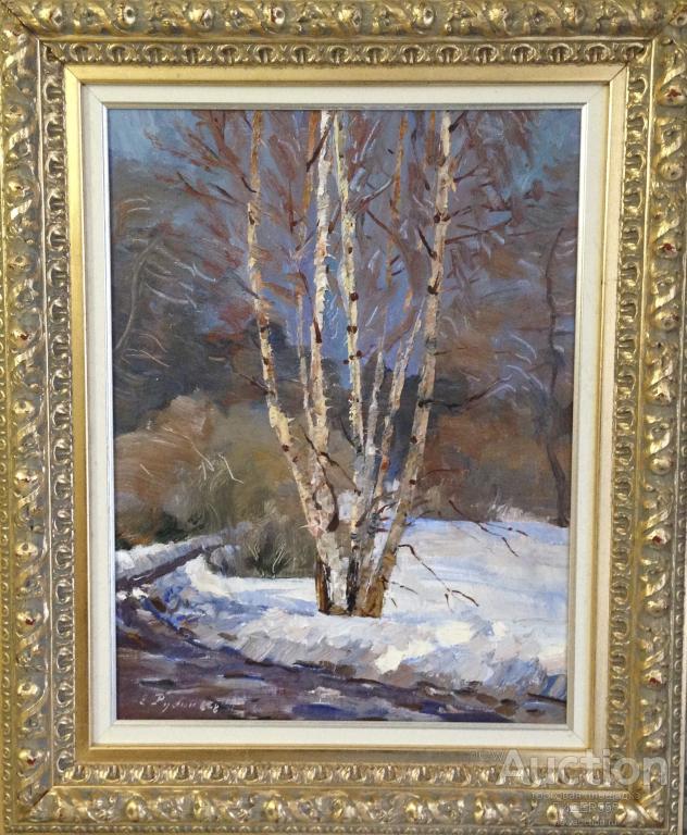 ЗАСЛУЖЕННЫЙ ХУДОЖНИК  РСФСР ! РУБИН Е.Е.  ВЕСНА 1968 год. ХОЛСТ МАСЛО!