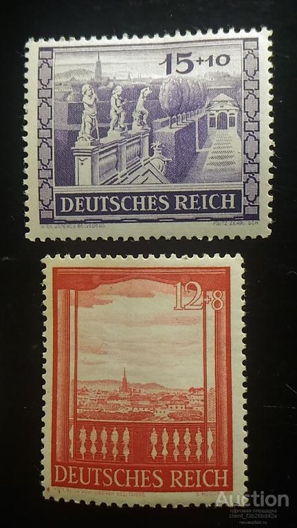 Рейх, Германия, марки почтовые, чистые ,