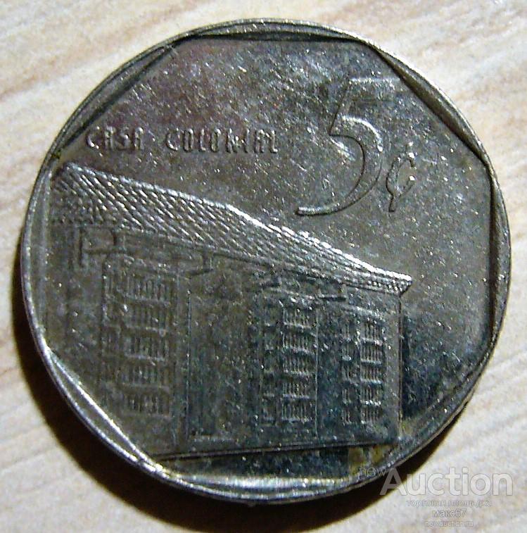 Куба. 5 сентаво 1994 г.