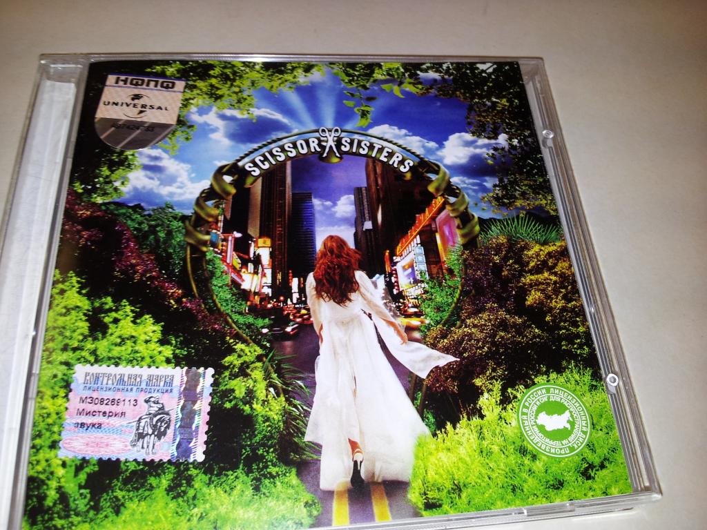 SCISSOR SISTERS ‎– Scissor Sisters 2004 лицензия Universal (Electronic, House, Electro, Downtempo)