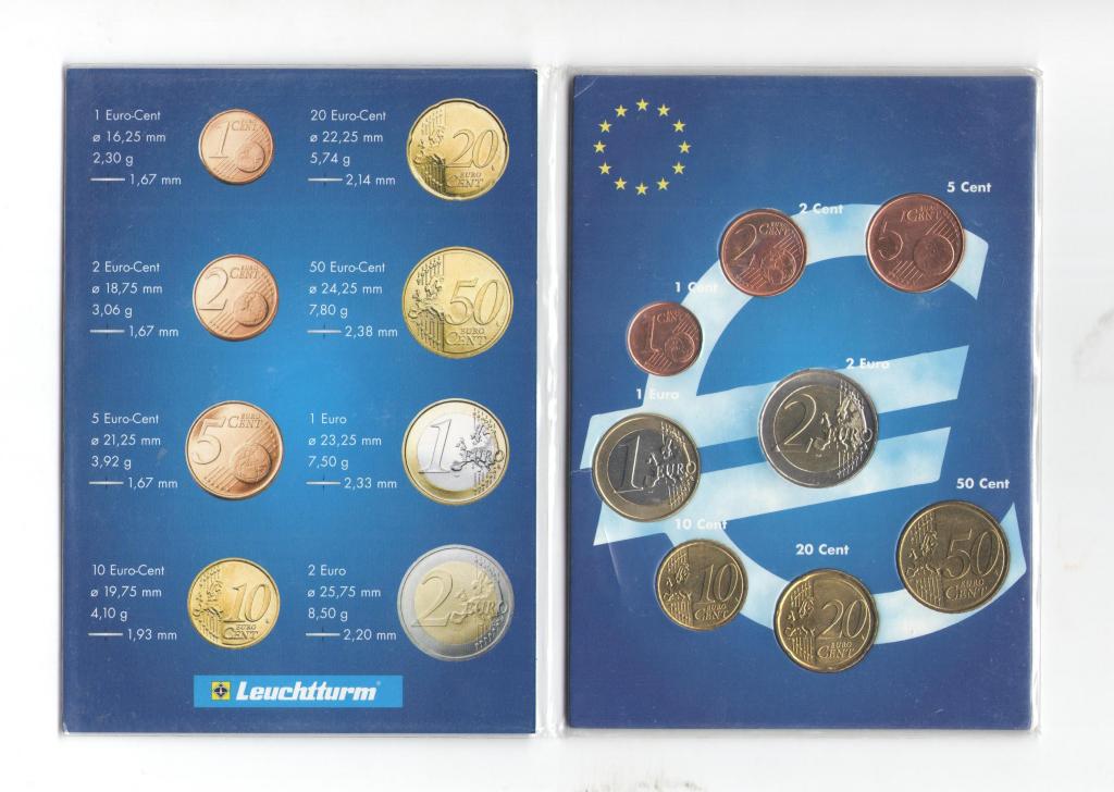 Набор Евро Греция 2002 UNC