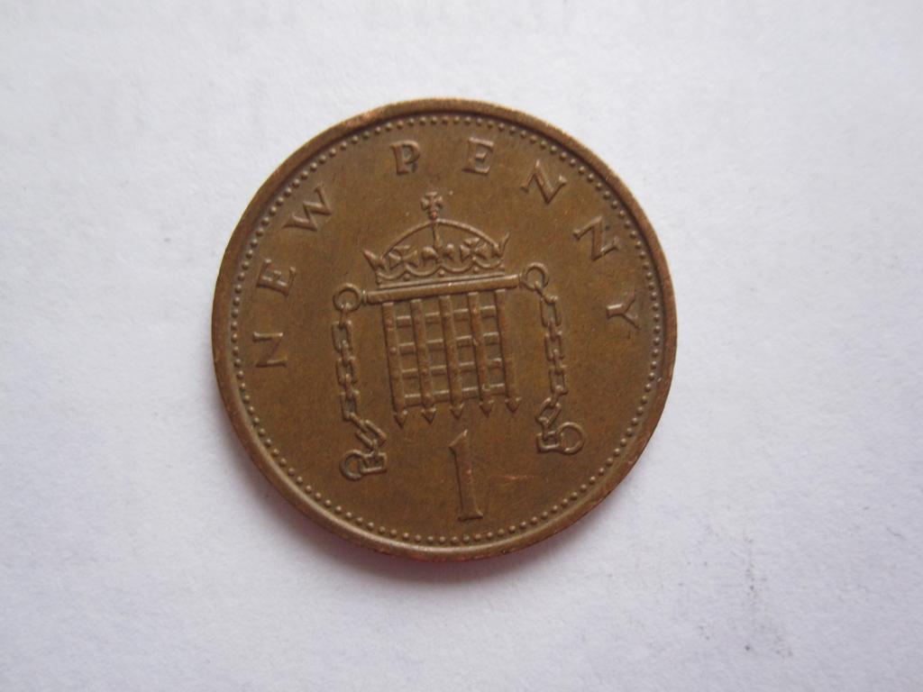 Великобритания 1 пенни 1981г.