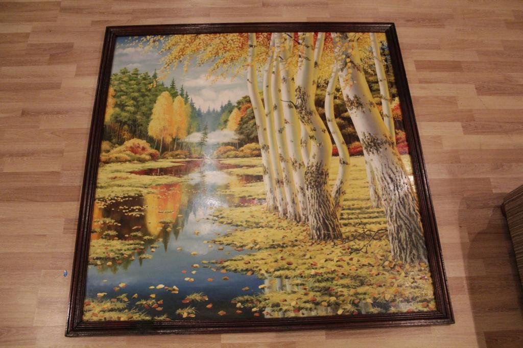 Картина Осенний пейзаж. масло