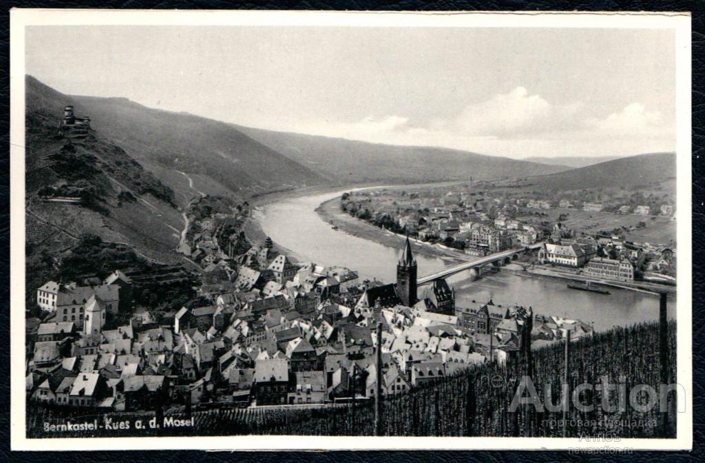 ФОТО открытка. Германия. Бернкастель-Кус. (Альбом № 8)