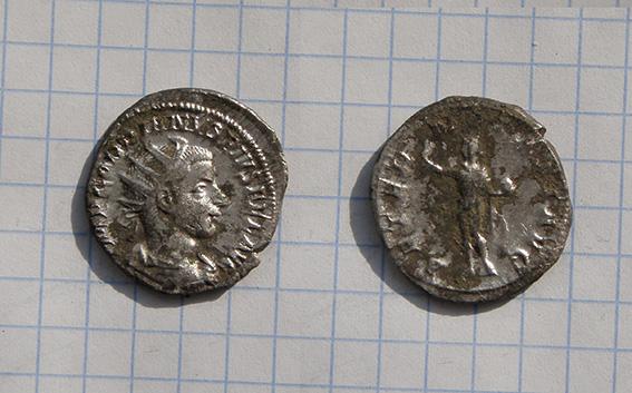 Рим - Марк Антоний Гордиан, 241-243 а гг. н.э. - Антониниан - СЕРЕБРО