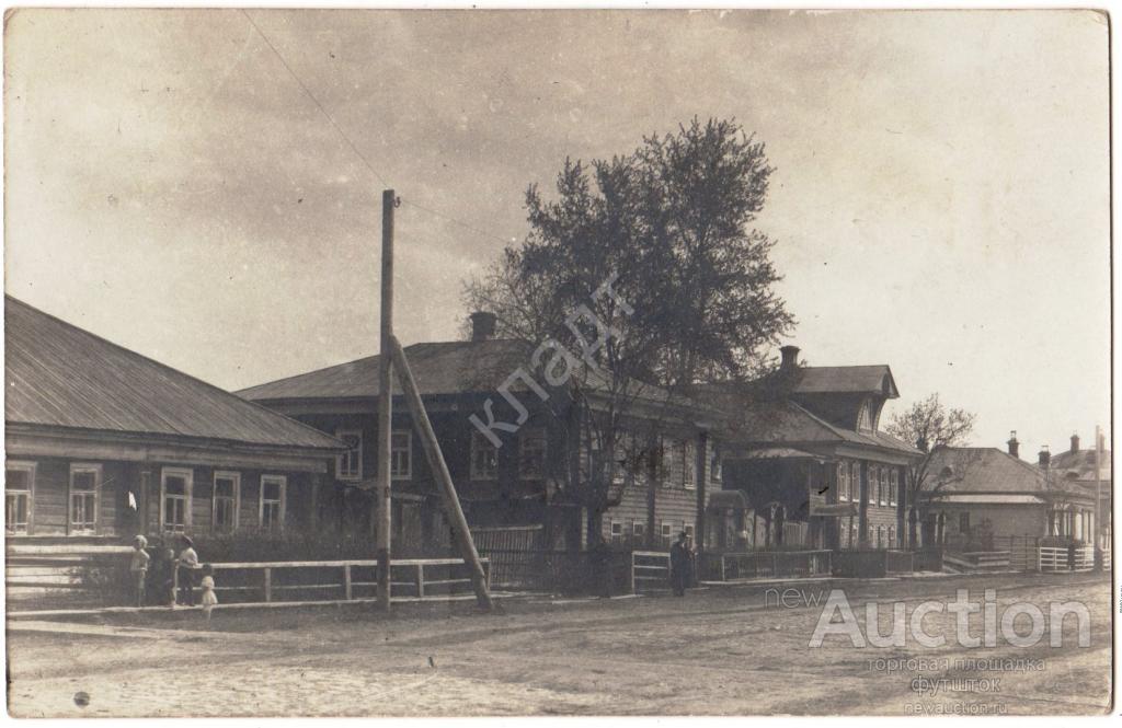 Фото. Неизвестная местность. Деревня. Парголово? Реал-фото.