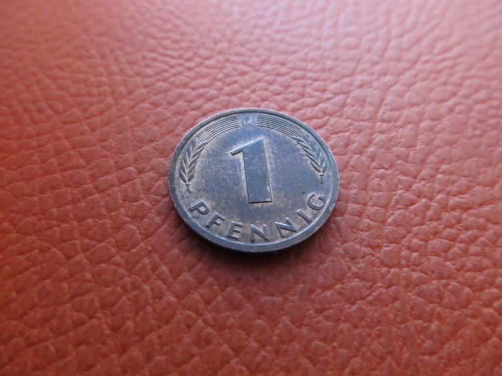 ФРГ 1 пфенинг 1982 год, F  (№ 30)