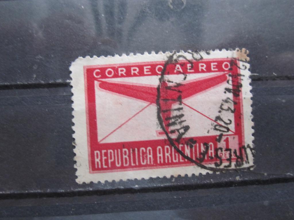 Аргентина Воздушная почта, Самолет и письмо