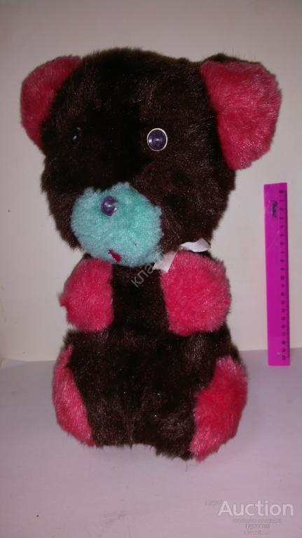 Игрушка мягкая Мех Мишка Медведь СССР