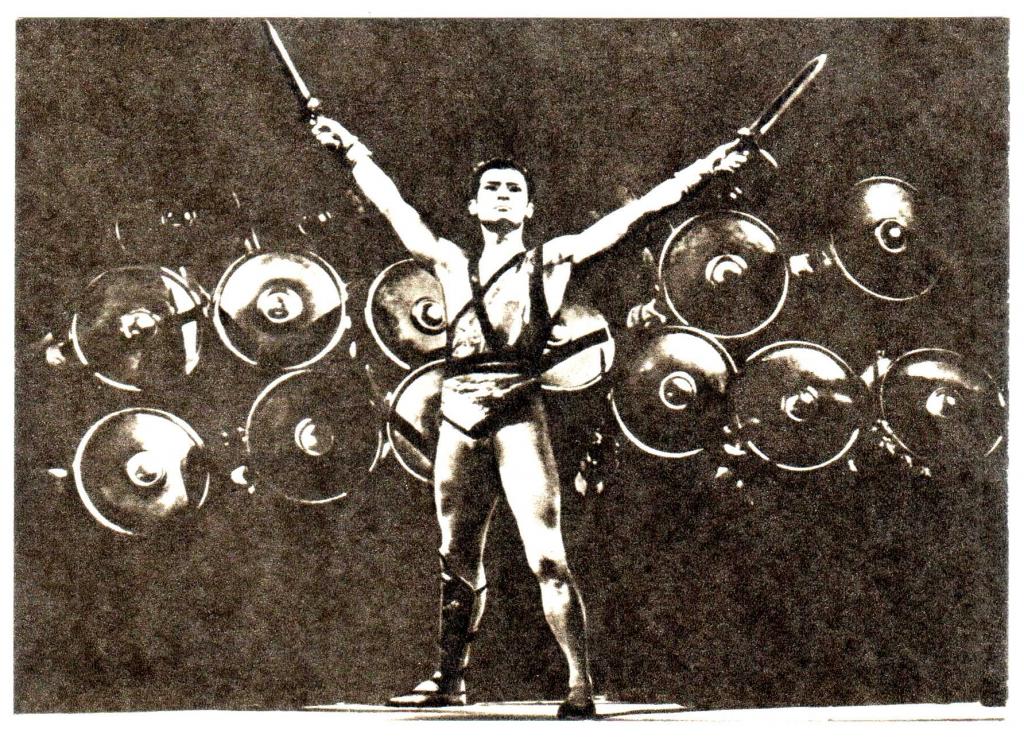 Балет "Спартак". М.Лавровский в роли Спартака. Планета, 1970 г.