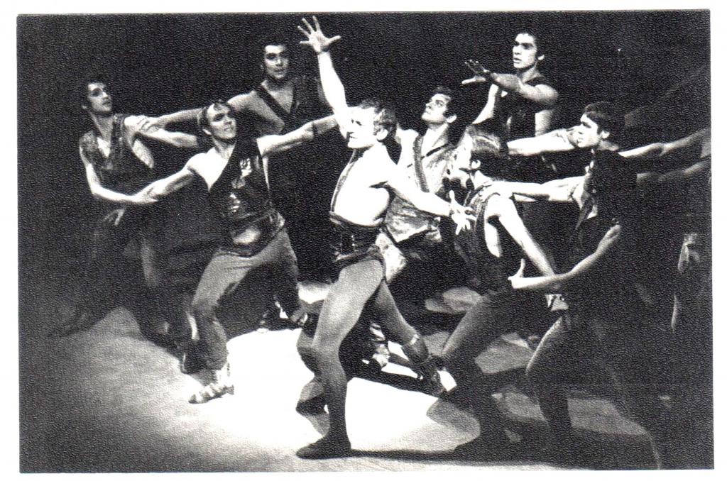 Большой театр. Балет "Спартак". Спартак - М.Лавровский. Планета, 1973 г.