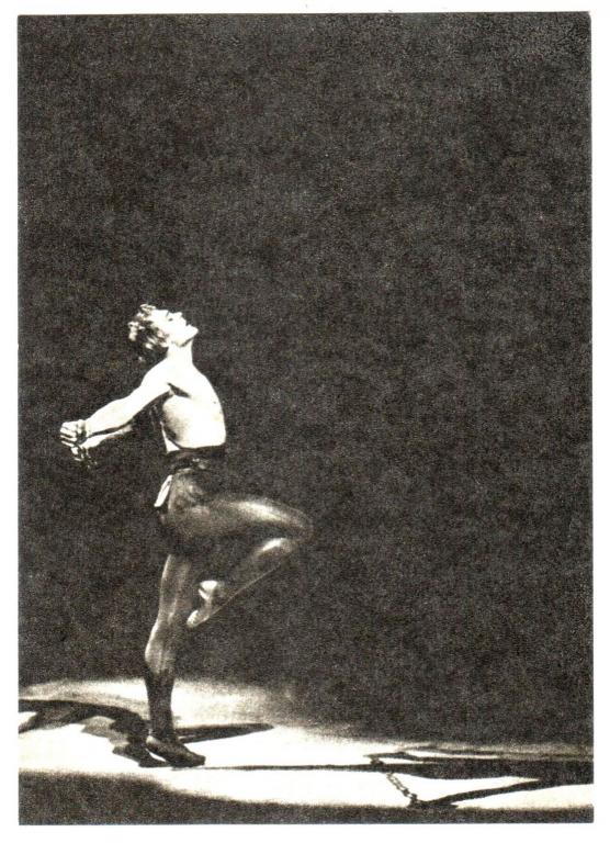 Балет "Спартак". В.Васильев в роли Спартака. Планета, 1970 г.