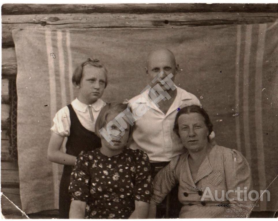 Фото. Дети. Эвакуация. Бийск. 1944 г.