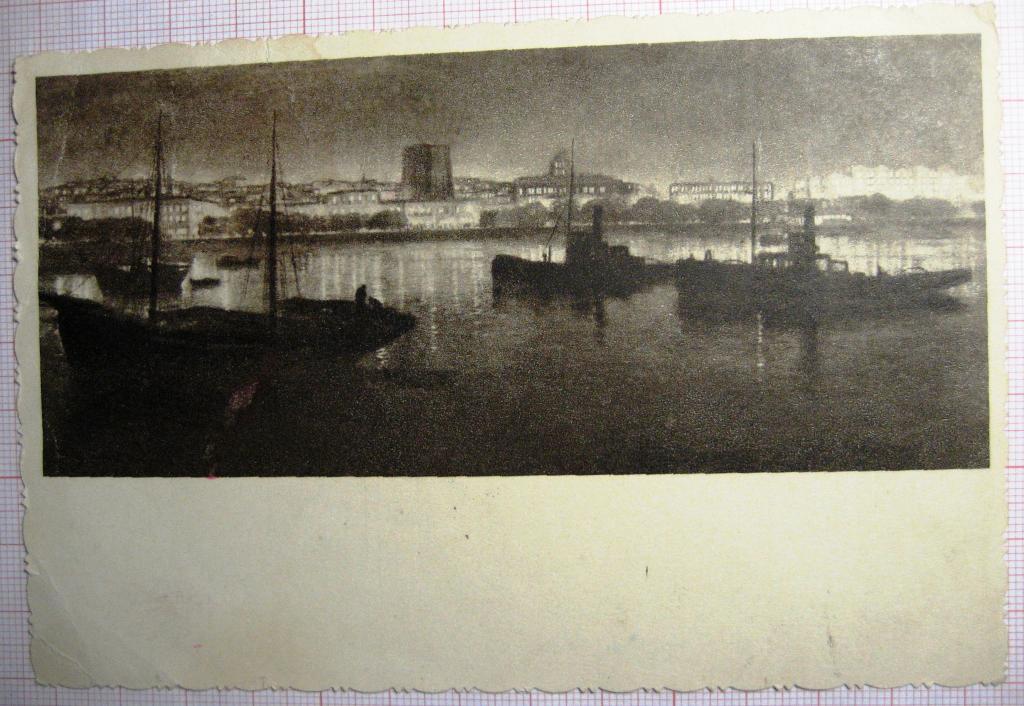 Ночной Баку. Любимов. Почта. Электросталь. Проспект Сталина 1940